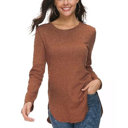 Herou SWEATER レディース US サイズ: Large カラー: ブラウン