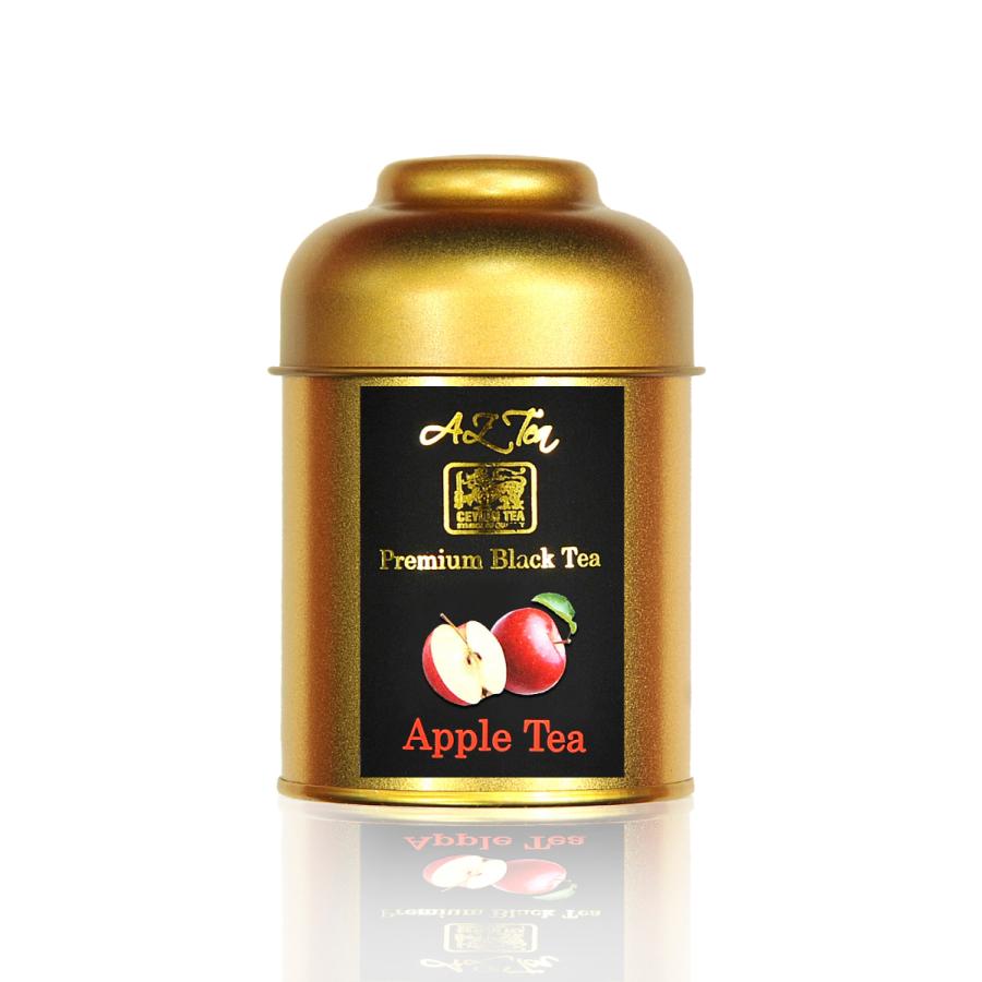 紅茶 茶葉 50g アップルティー Apple Tea スリランカ紅茶局認定ブランド AZ Tea appleteagoldcaddy