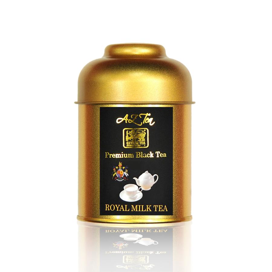 紅茶 茶葉 50g カフェインレス ロイヤルミルクティー セイロンティー Royal マリオット銀座愛用 大量入荷 Tea Az Milk スリランカ紅茶局認定 スリランカ農園直