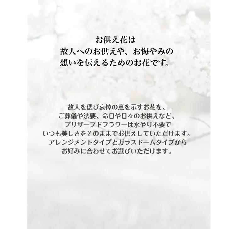 プリザーブドフラワー 仏花 〜蒼 そう〜 お供え花 お線香 訃報 喪中見舞い 四十九日 法要 新盆 旧盆 法事 初盆 お彼岸 初彼岸 法事 仏壇