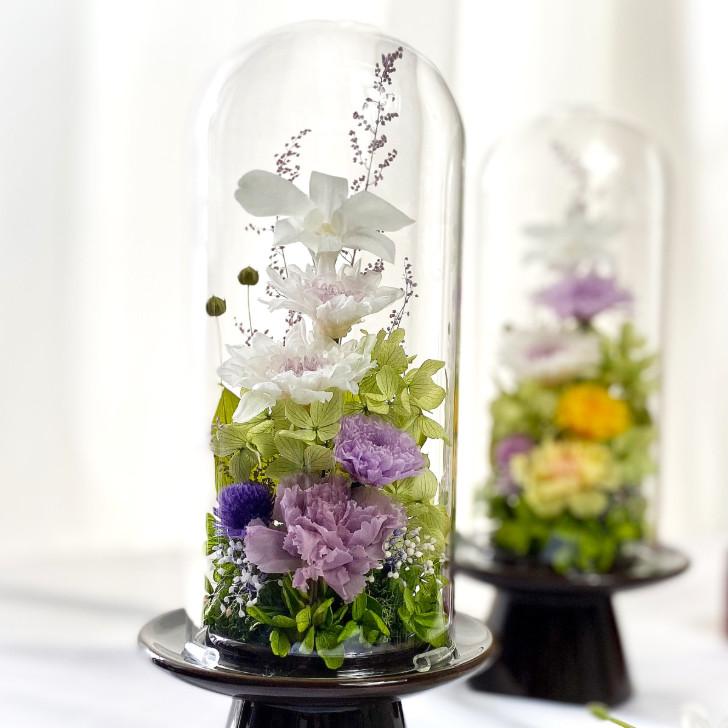 仏花 お供え花 プリザーブドフラワー〜想香そうか〜 四十九日 法要