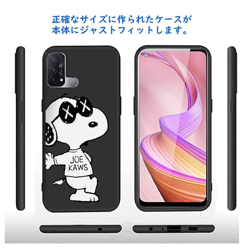 OPPO reno5a ケース スヌーピー おっぽ reno5a スマホケース おっぽりの5a カバー 耐衝撃 クリア tpu 耐衝撃 シリコン 衝撃｜sereno2｜02