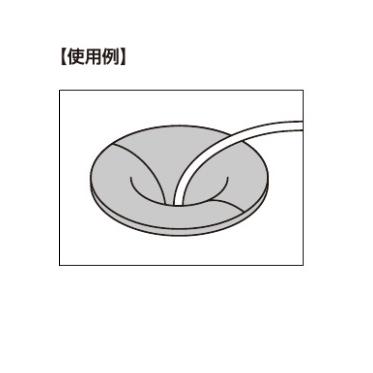 クリックポスト発送可能　スガツネ工業　SS3A型　SS3A-95W　210-042-060　配線孔キャップ　ホワイト｜serepure｜02