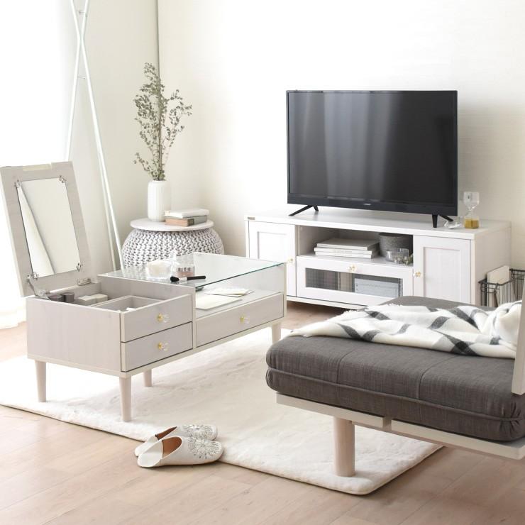 SESAME(家具、インテリア) テレビ台 ローボード 北欧 白 収納 SESAME(家具、インテリア) テレビ台 ローボード 北欧 白 収納