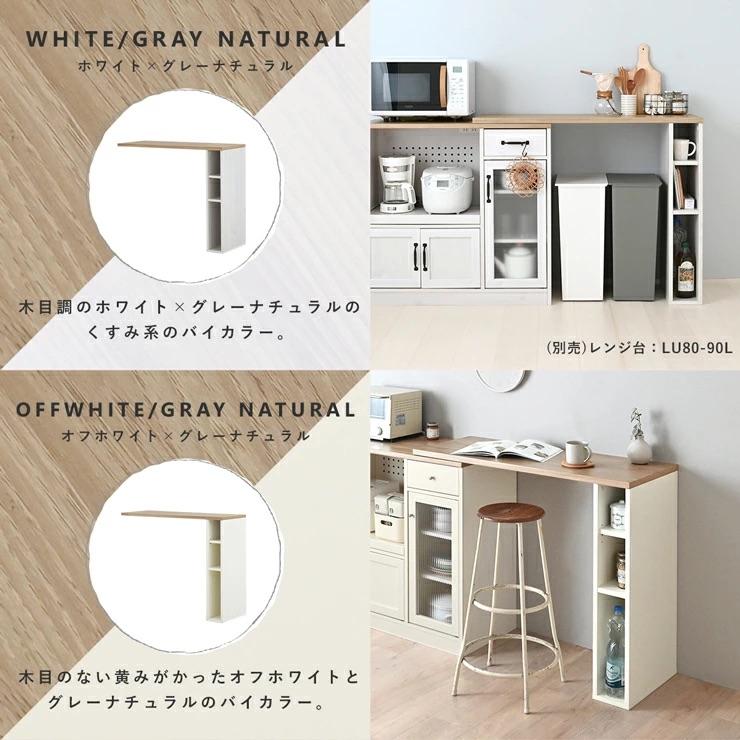 SESAME キッチンカウンター ゴミ箱 上 ラック カウンターテーブル 単品