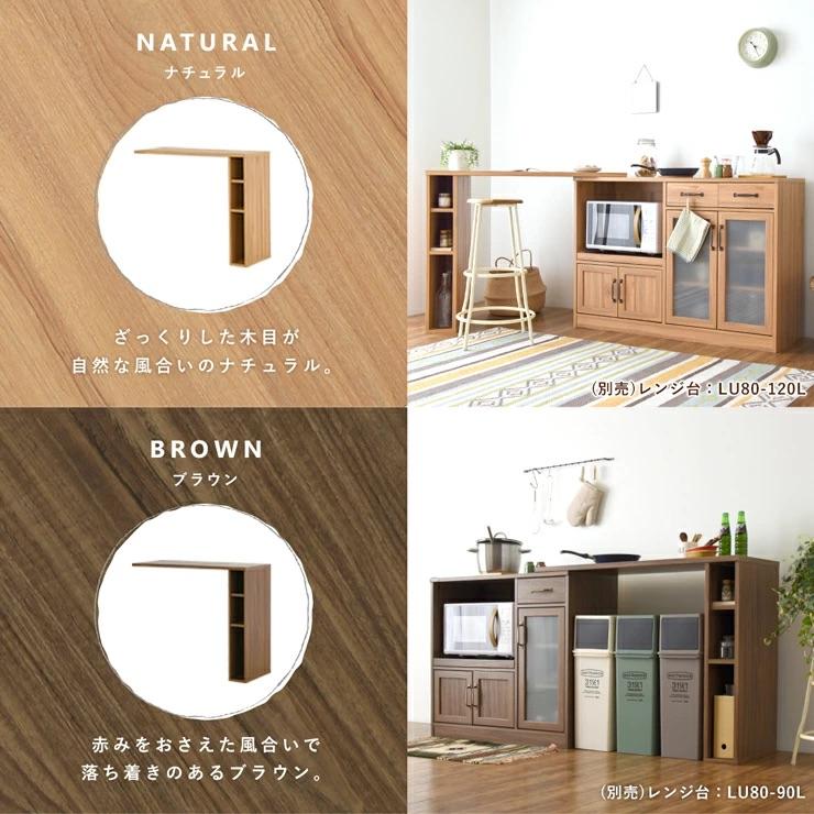 SESAME キッチンカウンター ゴミ箱 上 ラック カウンターテーブル 単品
