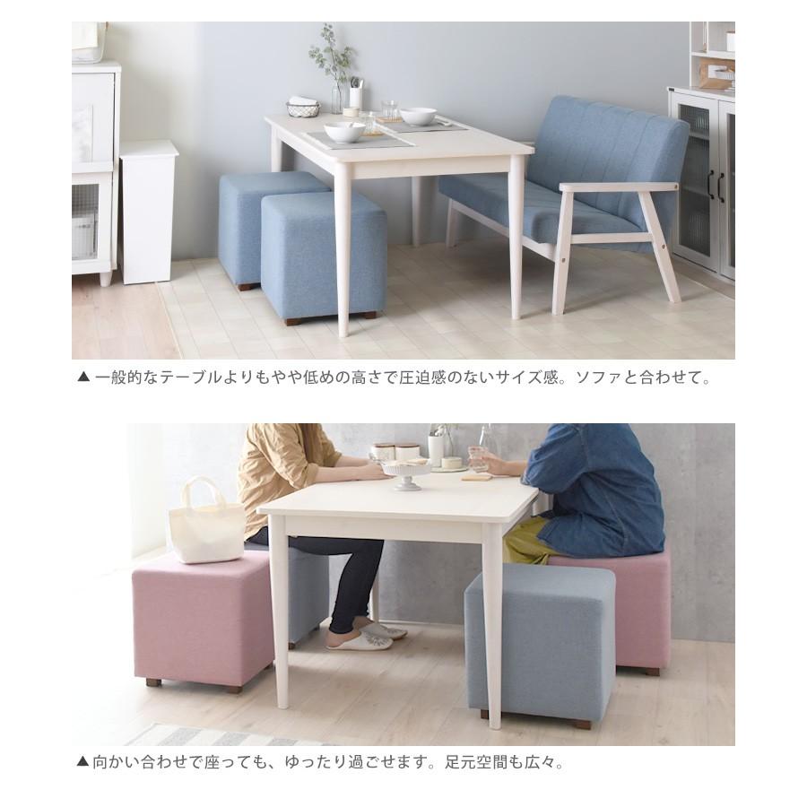 SESAME(家具、インテリア) ダイニングテーブル 白 高さ65cm SESAME(家具、インテリア) ダイニングテーブル 白 高さ65cm