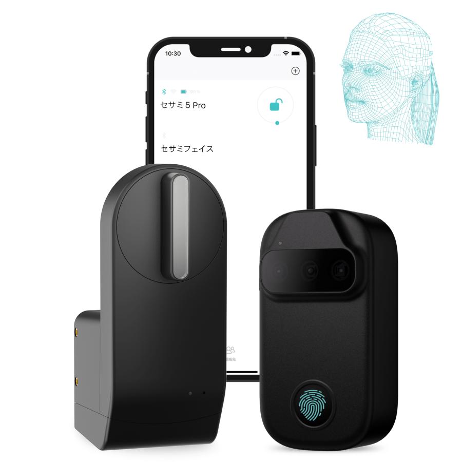 Sesami face と 5 pro スマートロック 顔認証 顔が鍵になる！セサミ Face Pro実機レビュー、顔認証スマートロックで