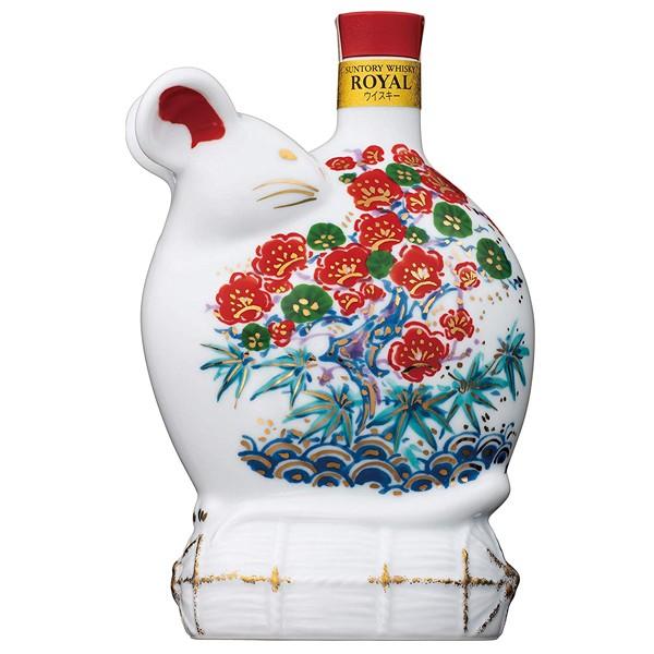 サントリー ウイスキー ローヤル (子歳) ボトル 600ml　陶器 化粧箱入り | 