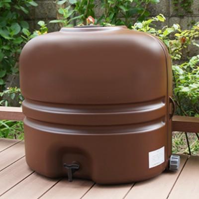 雨水タンク ホームダム 110L ブラウン・角ドイ用 補助金 助成金 自作
