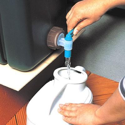 ミツギロン 雨水タンク（容量130L） 雨水貯留タンク 薄型