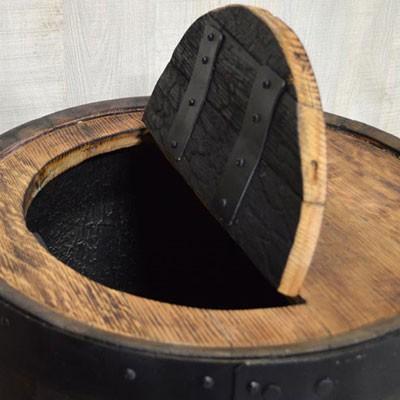 雨水タンク ウイスキー樽 アクアヴィテ・ホワイトオーク180L 自作 補助