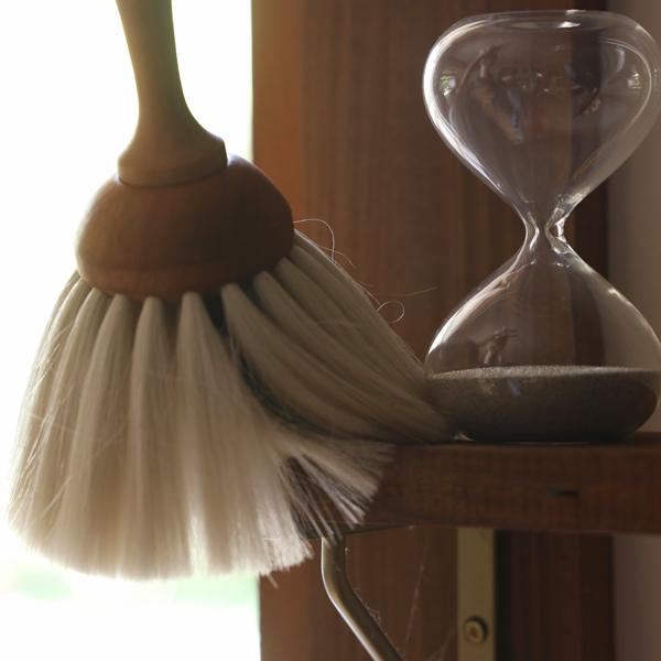 レデッカーREDECKERのアンティークオシャレなはたき REDECKER はたき レデッカー 山羊毛 34cm ほこり取り ハタキ