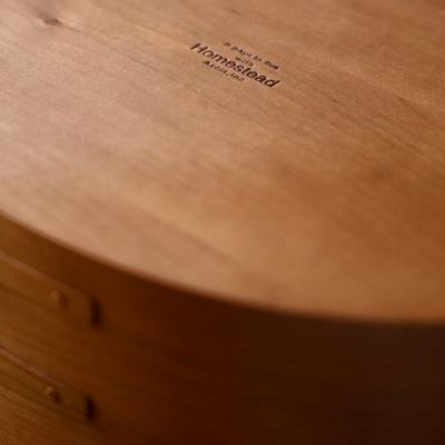 インテリア雑貨 シェーカーボックス Homestead Lサイズ 木箱 蓋付