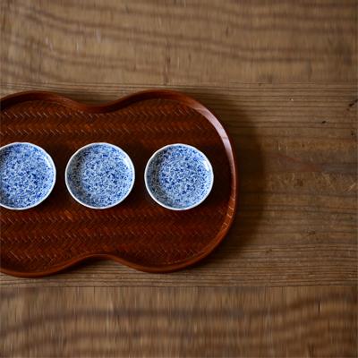 木製 トレー おしゃれ 網代トレイ 公長齋小菅 まゆ盆 小 膳 盆
