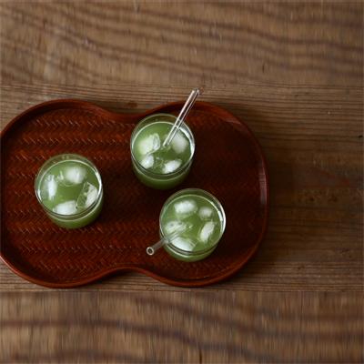 木製 トレー おしゃれ 網代トレイ 公長齋小菅 まゆ盆 小 膳 盆 竹製