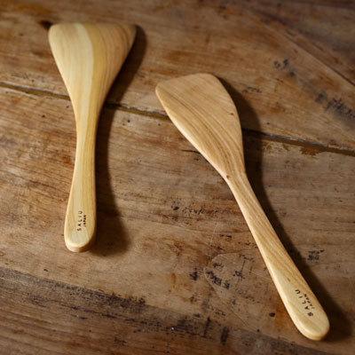 kiyata】最終価格！！キヤタ 鳥のサーバースプーン 木べら kiyata