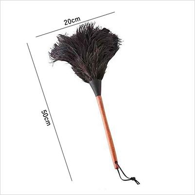REDECKER（レデッカー） 羽はたき 50cm 黒 はたき ほこり取り ハタキ 掃除 おしゃれ 羽根 羽根はたき 羽根ハタキ ...