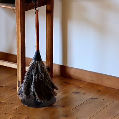 REDECKER（レデッカー） 羽はたき 50cm 黒 はたき ほこり取り ハタキ 掃除 おしゃれ 羽根 羽根はたき 羽根ハタキ ...