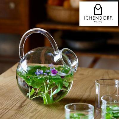 ウォータージャグ ICHENDORF MILANO ラウンド おしゃれ ガラス