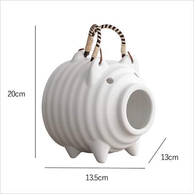 蚊遣り豚 萬古焼 かもしか道具店 蚊やり豚 蚊遣豚 蚊取り線香入れ