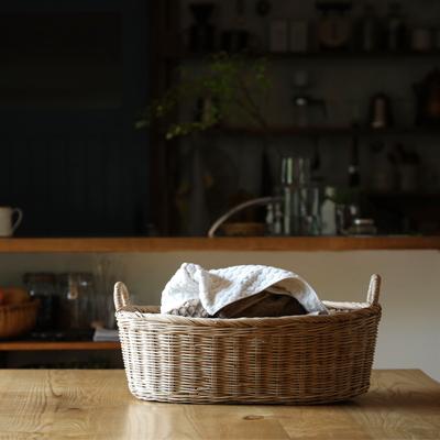 洗濯かご Lサイズ 松野屋 ラタン かご おしゃれ 洗濯カゴ 収納 収納