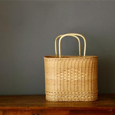 手提げかご 松野屋 ラタン かご カゴ かごバッグ カゴバッグ