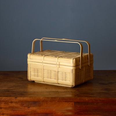 竹かご 白竹の弁当かご 1段 足付き 竹籠 弁当箱 竹カゴ 竹籠弁当 竹かご 白竹の弁当かご 1段 足付き 竹籠 弁当箱 竹カゴ 竹籠弁当