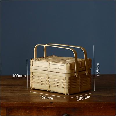 竹かご 白竹の弁当かご 1段 長方形 竹籠 弁当箱 竹カゴ 竹籠弁当 竹かご 白竹の弁当かご 1段 長方形 竹籠 弁当箱 竹カゴ 竹籠弁当