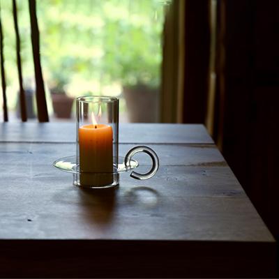 キャンドルホルダー ferm LIVING ガラス 北欧 おしゃれ ランプ