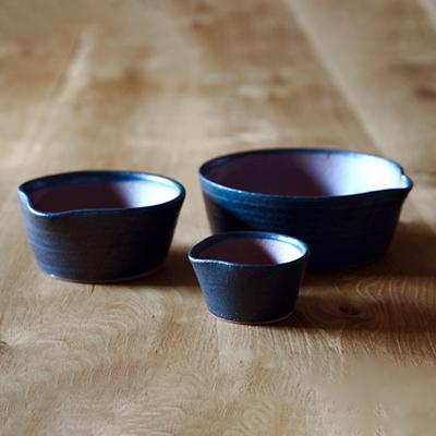 すり鉢 櫛目のないすり鉢 L おしゃれ 溝なし すりばち 大きい 大きめ