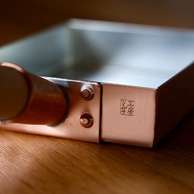 アイザワ工房　純銅製　玉子焼 楽天市場】純銅製 卵焼き器 【9cm】 工房アイザワ たまご焼き 器