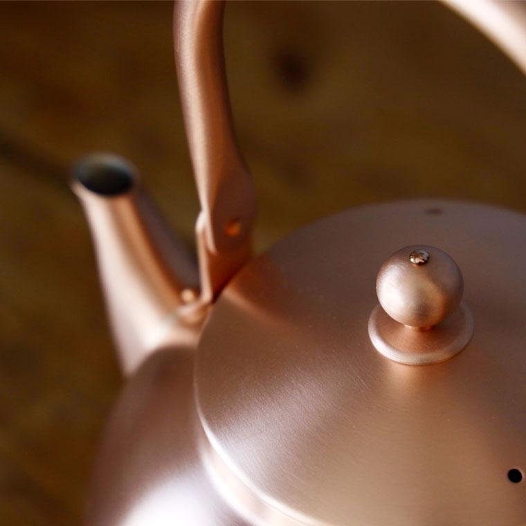 やかん 銅のやかん おしゃれ ヤカン 日本製 ガス 直火 レトロ ケトル