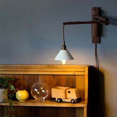 ブラケットライト 木製ブラケットライト コンセント式 洗面所 工事不要