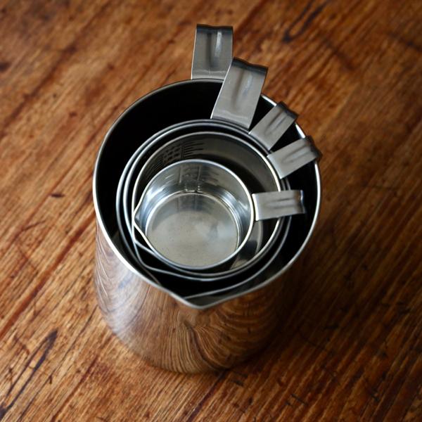 一菱金属 計量カップ 200ml 入れ子式メジャーカップ 200cc 耐熱