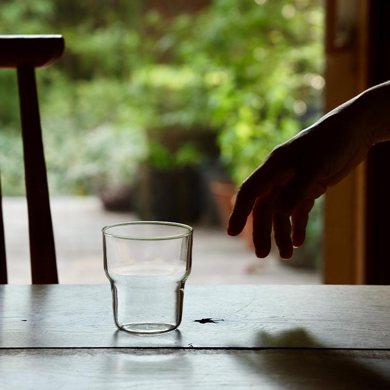 グラス Glass Cup Curved 350ml おしゃれ ビール 耐熱 カフェ 耐熱容器
