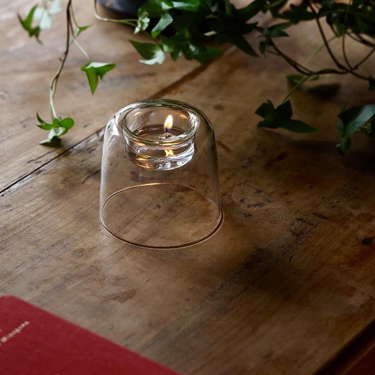 キャンドルホルダー Glass Candle Holder 70mm ガラス おしゃれ 家