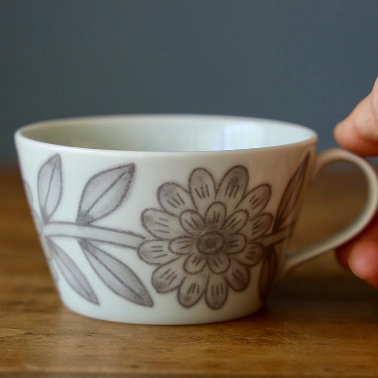 英国デイジーアンティークスープボウル 英国デイジーアンティークスープボウル アンティーク雑貨