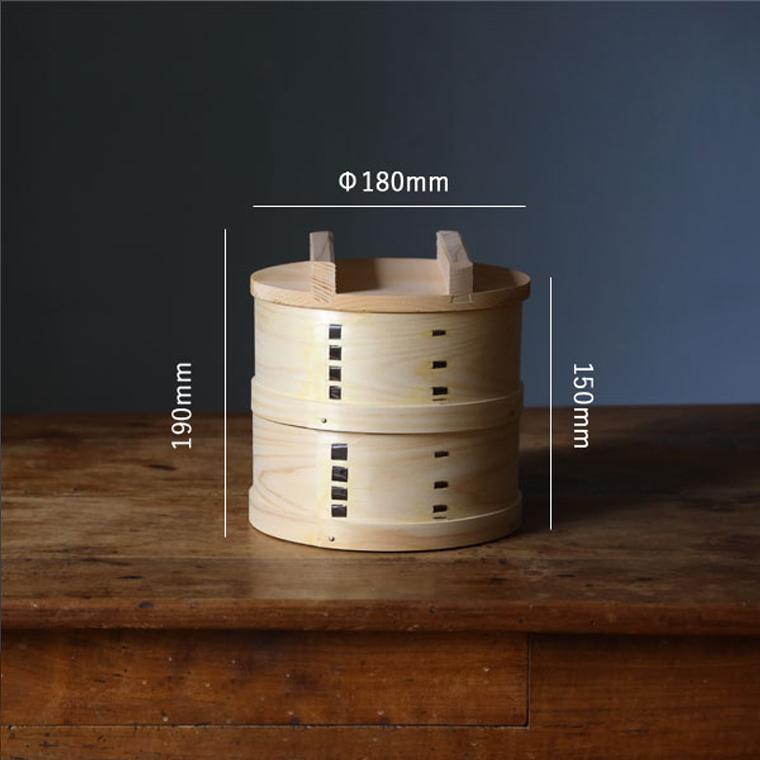 蒸し器 和せいろ 2段 18cm せいろ 鍋 フライパン おしゃれ 日本製