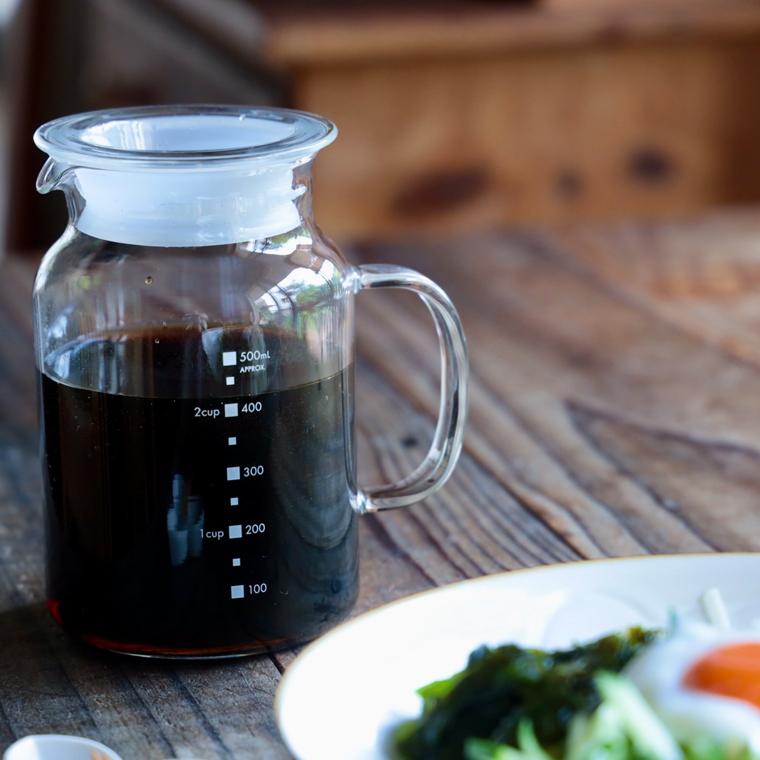 HARIO（ハリオ） 調味料入れ おしゃれ 耐熱 ガラス ポット 耐熱ガラス