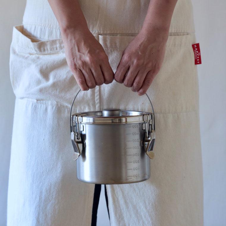 仔犬印（KOINU） 【 新タイプ 】保存容器 給食缶ミニ ステンレス 密閉