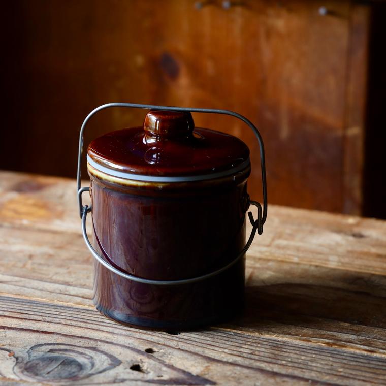 studio m'（スタジオエム） キャニスター 陶器 コーヒー 保存容器 蓋