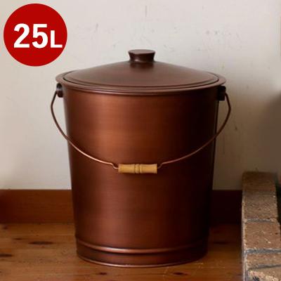 灰バケツ】アラスメタル アンティークアッシュコンテナ(大） 102526