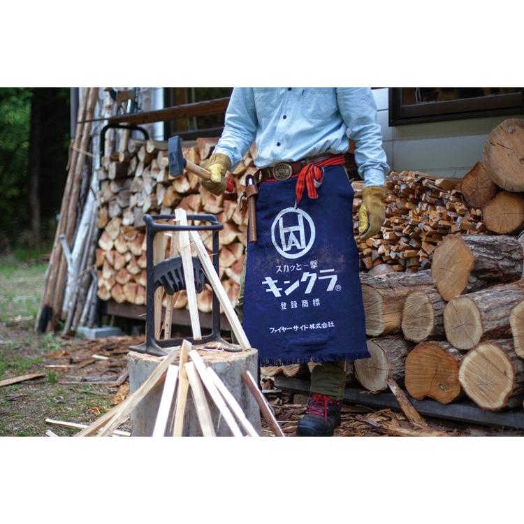 薪割り FIRESIDE ファイヤーサイド キンクラ前掛け [型番88200] 薪割り