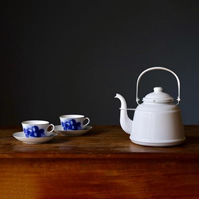 FIRESIDE（ファイヤーサイド） ホーローケトル レトロホーローケトル