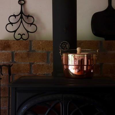 FIRESIDE（ファイヤーサイド） 鍋 コッパーオークポット 86236 銅製 薪