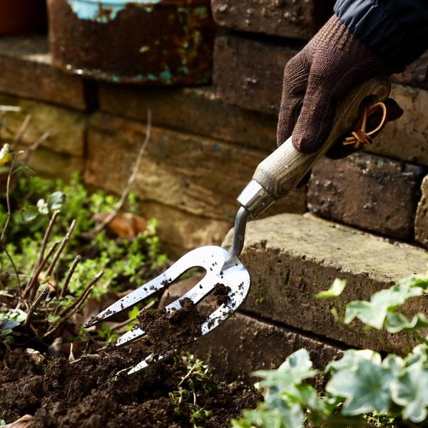 ガーデンツール Spear&Jackson ハンドフォーク ステンレス スコップ