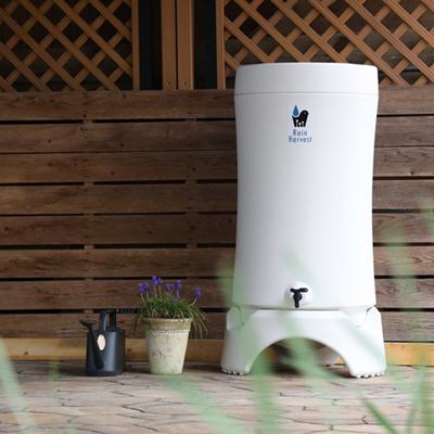 雨水タンク レインハーベスト 150リットル おしゃれ 集水器 自作 簡単