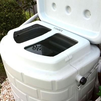 雨水タンク タキロン 雨音くん 200L 自作 補助金 おしゃれ 設置 diy 簡単 雨水貯留タンク 助成金 | タキロンシーアイ | 03