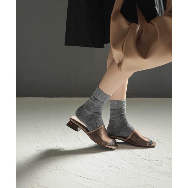 21春夏新作 送料無料 サンダル レディース クリアヒール メッシュ スクエアトゥ ミュール ローヒール シューズ Das3102 Sesto Begin At Kobe 通販 Yahoo ショッピング